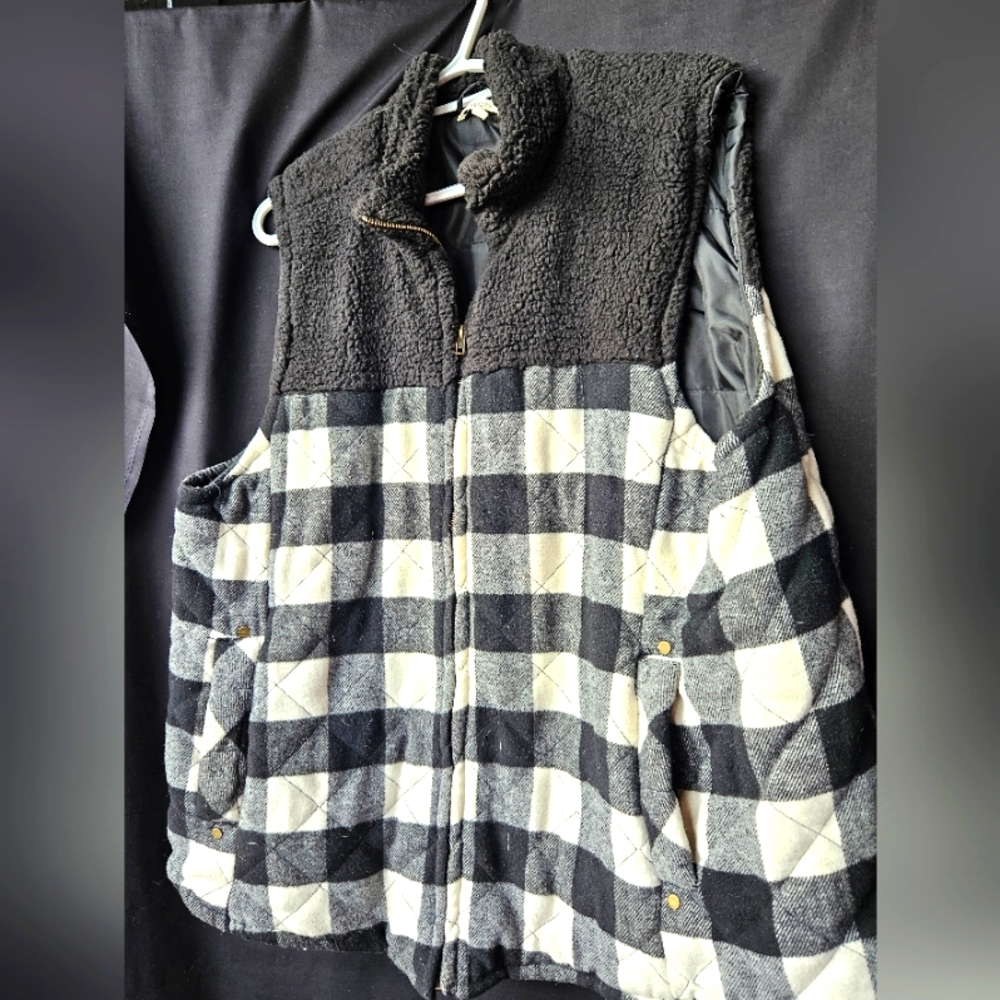 Maurices Buffalo Plaid Vest